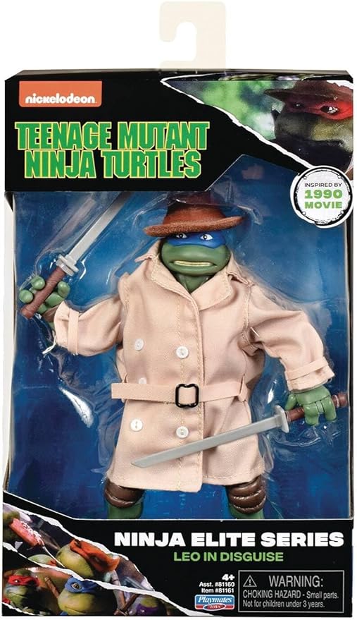 Teenage Mutant Ninja Turtles: Ninja Elite 6" Leonardo in Disguise Figure by Playmates Toys - Figurio