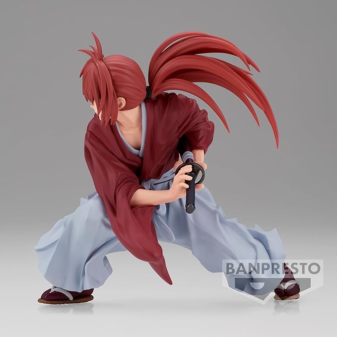 Banpresto - Rurouni Kenshin - Kenshin Himura, Bandai Spirits Vibration Stars Figure - Figurio