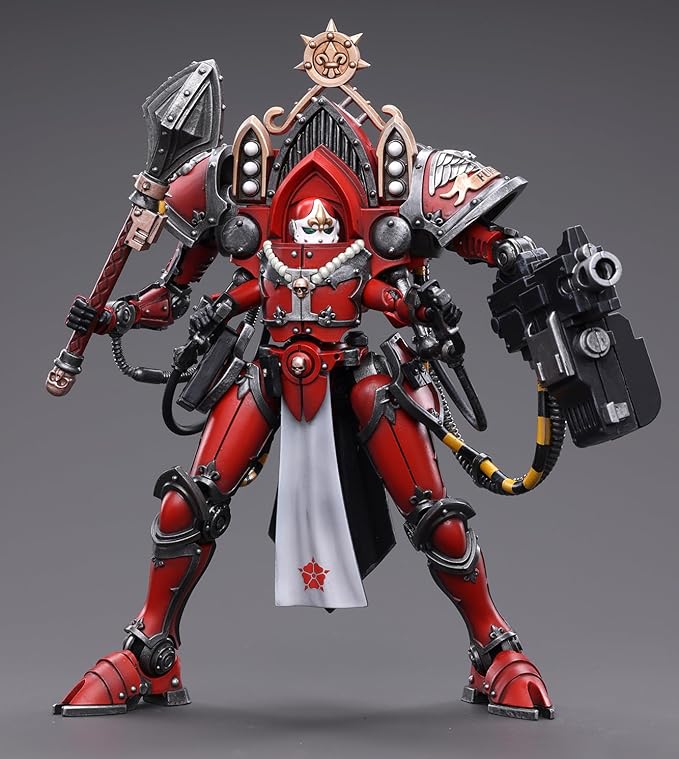 JOYTOY Warhammer 40K 1/18 Action Figures, Adepta Sororitas Paragon Warsuit Sister Merewal Perfect for Collectors & Decor, Ideal Gift for Birthdays, Christmas, Character Figure - JT4508 - Figurio