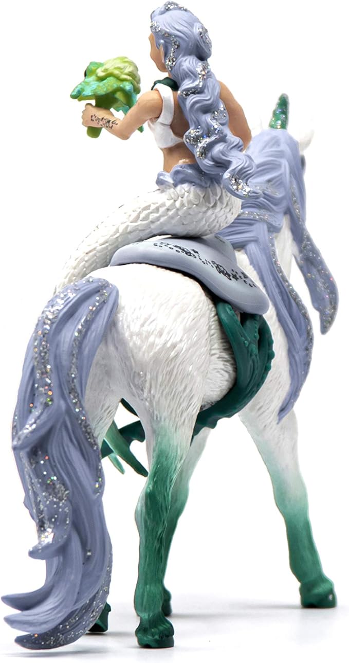 Schleich bayala, Mermaid Unicorn Toys for Girls and Boys, Mermaid Doll Riding on Sea Unicorn, Ages 5+ - Figurio