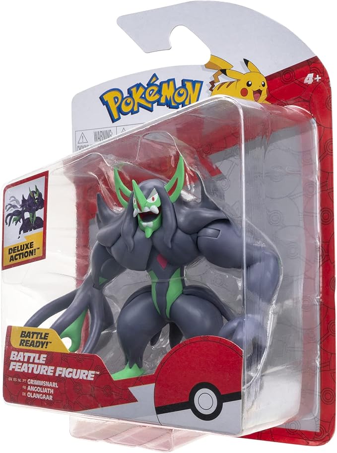 POKÉMON Battle Feature 4.5 INCH Figure - GRIMMSNARL - Figurio