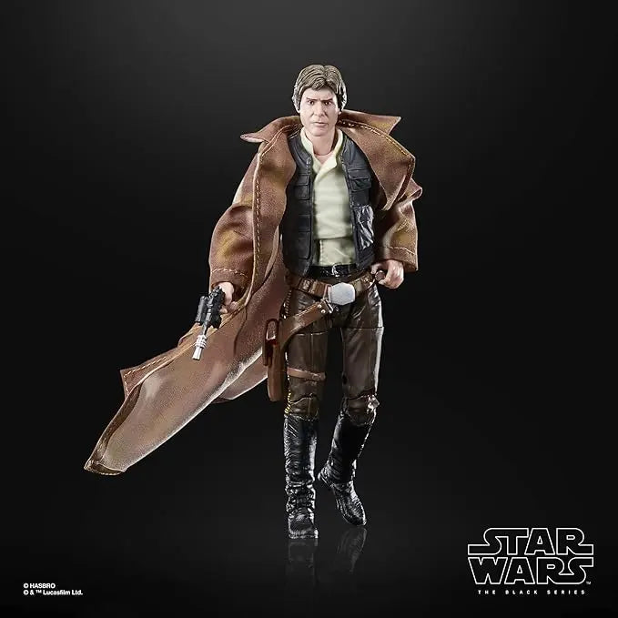 STAR WARS The Black Series Han Solo, Return of The Jedi 40th Anniversary 6-Inch Collectible Action Figures, Ages 4 and Up - Figurio