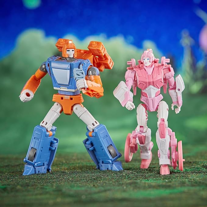 Transformers Toys Legacy Evolution War Dawn 2-Pack Deluxe Cybertronian Erial and Dion Toys, Action Figures for Boys and Girls Ages 8 and Up (SDCC 2023 Exclusive) - Figurio