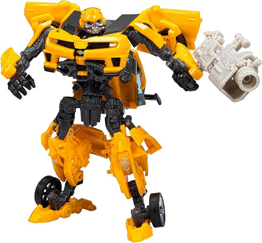 Transformers Toys Deluxe Class Universal Studios The Ride - 3D Bumblebee Action Figure - Ages 5 and Up, 4.5-inch - Figurio