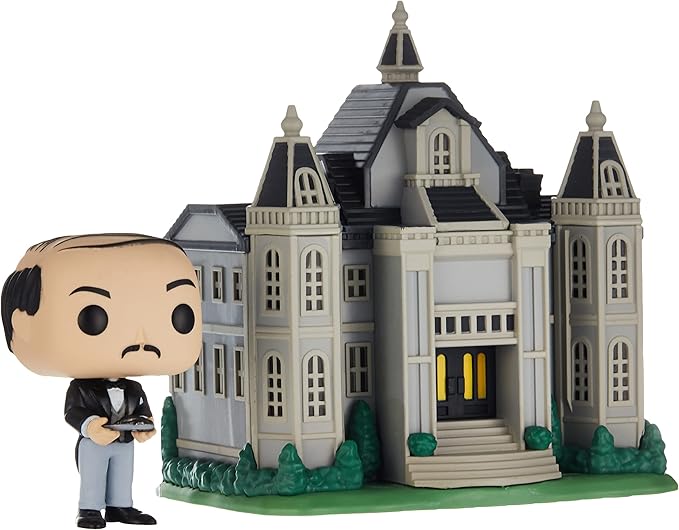 Funko Pop! Town: Batman 80th - Wayne Manor with Alfred Pennyworth Vinyl Figure, Multicolor (45524), 3.75 inches - Figurio