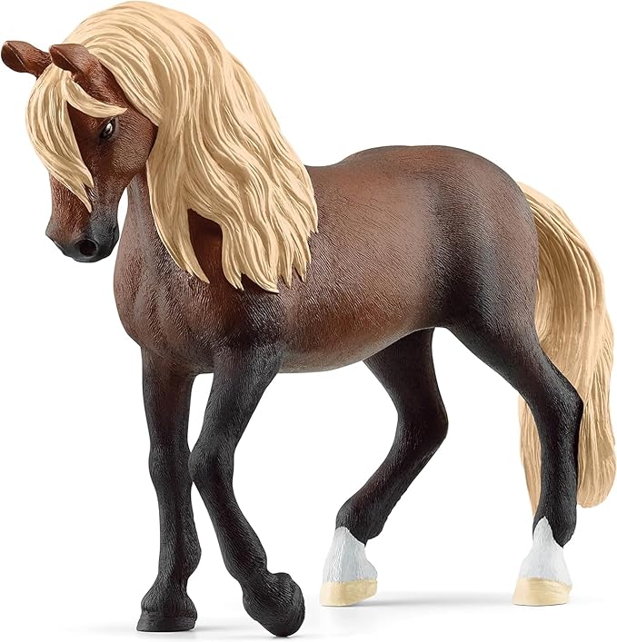 Schleich Horses 2023, Horse Club for Girls and Boys Paso Peruano Stallion Horse Toy Figurine, Ages 5+ - Figurio