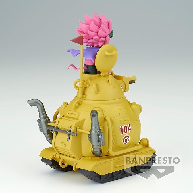 Banpresto - Sand Land - Sand Land Royal Army Tank Corps No. 104, Bandai Spirits Mega World Collectable Figure - Figurio