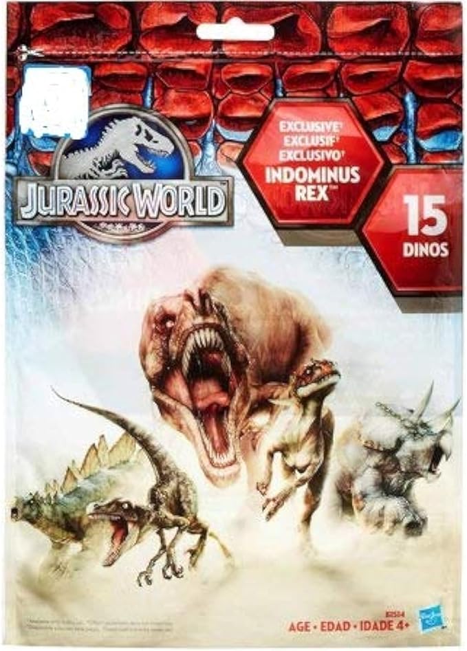 Hasbro Jurassic Park Jurassic World Bag of 15 3" Dinosaurs - Figurio