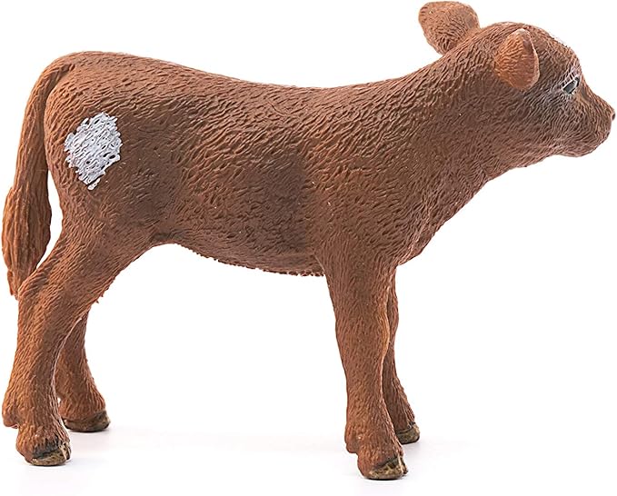 Schleich Farm World, Farm Animal Toys for Kids and Toddlers, Texas Longhorn Baby Cow Toy, Ages 3+ - Figurio