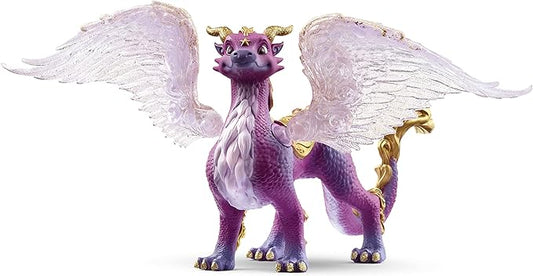 Schleich Bayala Nightsky Dragon - Fantasy Mythical Dragon Creature Toy Figurine with Wings and Glittering Scales for Boys and Girls, Birthday Gift for Kids Age 5+ - Figurio