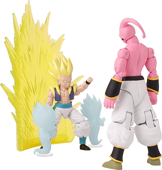 Dragon Ball Super - Dragon Stars - Super Saiyan Gotenks Power Up Pack Action Figure Set - Figurio