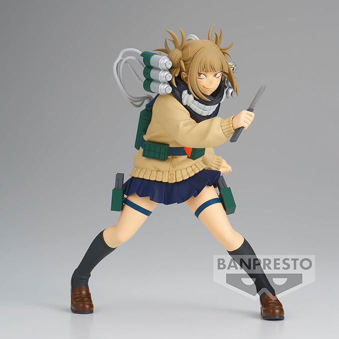 Banpresto - My Hero Academia - Himiko Toga II, Bandai Spirits The Evil Villains DX Figure - Figurio