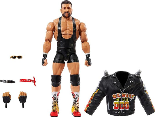 Mattel WWE Rick Steiner Elite Collection Action Figure with Accessories, Articulation & Life-like Detail, Collectible Toy, 6-inch - Figurio