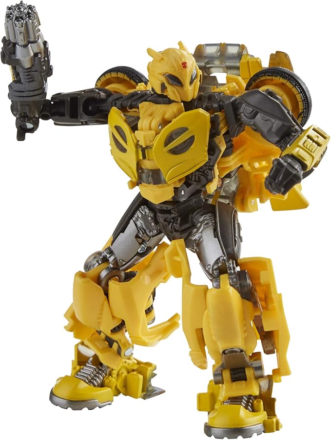 Transformers Toys Studio Series 70 Deluxe Class Bumblebee B-127 Action Figure - Ages 8 and Up, 4.5-inch, Yellow - Figurio