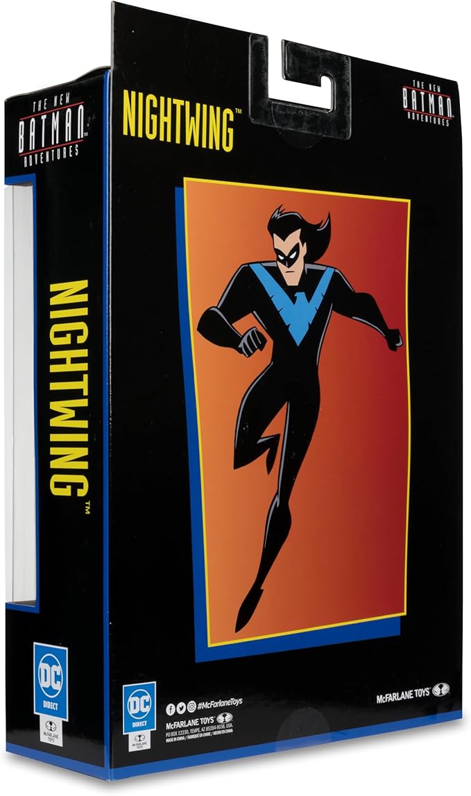 McFarlane Toys - DC Direct Nightwing (The New Batman Adventures) 6in Scale Figure - Figurio