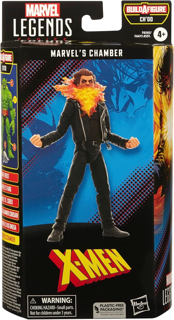 Marvel Legends Series Chamber Generation X Comics,X-Men Collectible 6-Inch Action Figure - Figurio