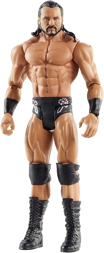 WWE Mattel Drew Mcintyre Basic Series #113 Action Figure in 6-inch Scale with Articulation & Ring Gear, Multicolor, GLB16 - Figurio