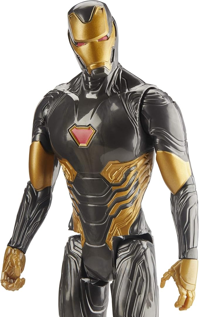 Avengers Marvel Titan Hero Series Blast Gear Iron Man Action Figure, 12-Inch Toy, Inspired by The Marvel Universe, for Kids Ages 4 and Up - Figurio