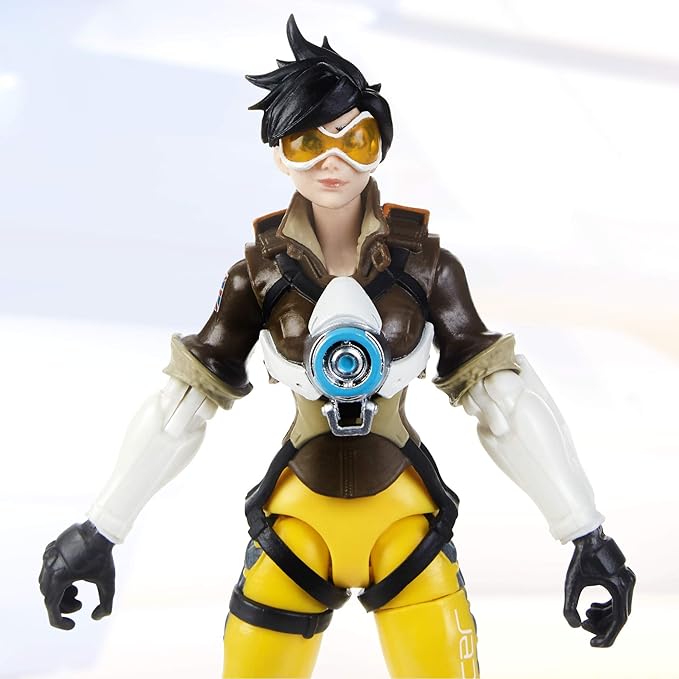 Hasbro Toys Overwatch Ultimates Series Tracer 6" Collectible Action Figure - Figurio