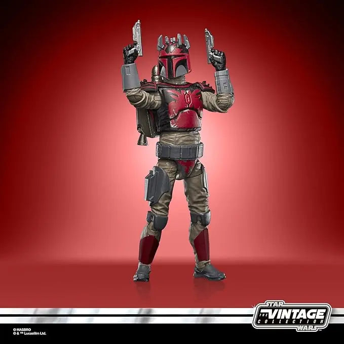 STAR WARS The Vintage Collection Mandalorian Super Commando Captain Toy, 3.75-Inch-Scale The Clone Wars Figure Kids Ages 4 and Up, Multicolored,F5629 - Figurio