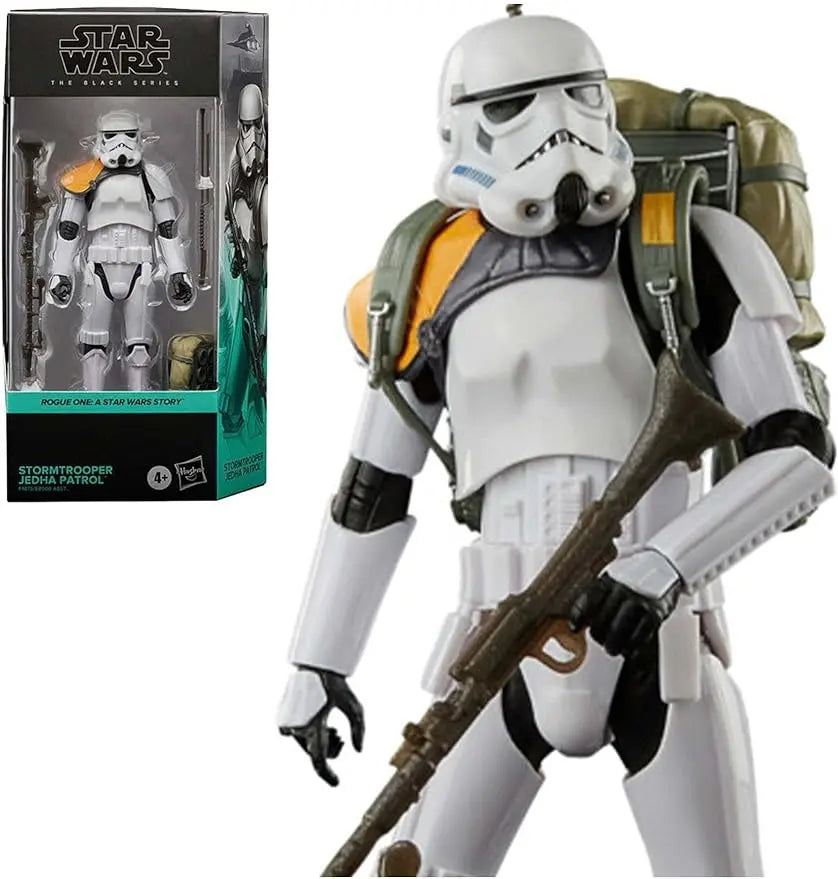 STAR WARS The Black Series Stormtrooper Jedha Patrol Toy 6-Inch-Scale Rogue One: A Story Collectible Figure, Kids Ages 4 and Up F1875 - Figurio