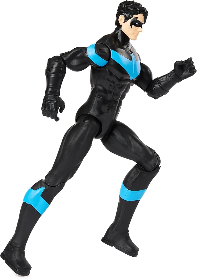 DC Comics Batman 12-inch Nightwing Action Figure, Kids Toys for Boys Aged 3 and up - Figurio