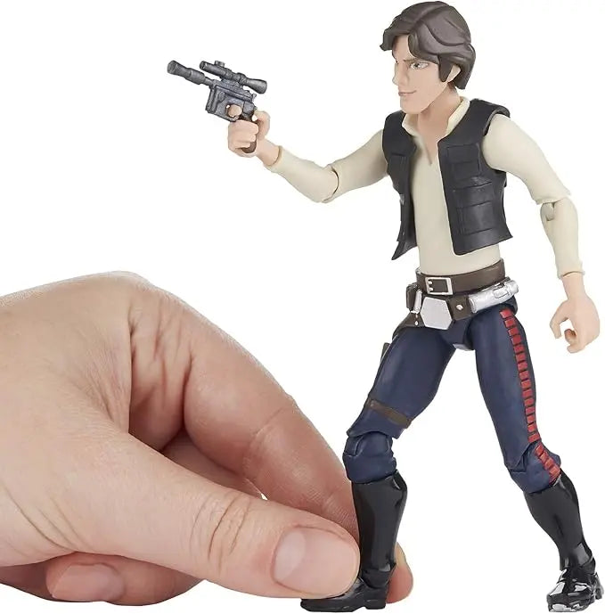 STAR WARS Galaxy of Adventures Han Solo Toy Action Figure - Figurio