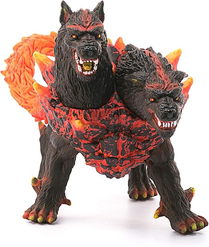 Schleich Eldrador Creatures, Lava Monster Mythical Creatures Toys for Kids, Hellhound Action Figure, Ages 7+ - Figurio