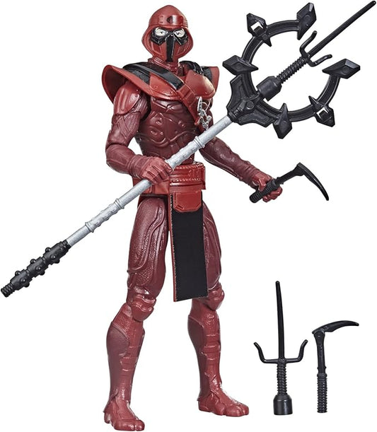 G.I. Joe Snake Eyes Origins Red Ninja Action Figure Collectible Toy with Action Feature and Accessories, Toys for Kids Ages 4 and Up - Figurio