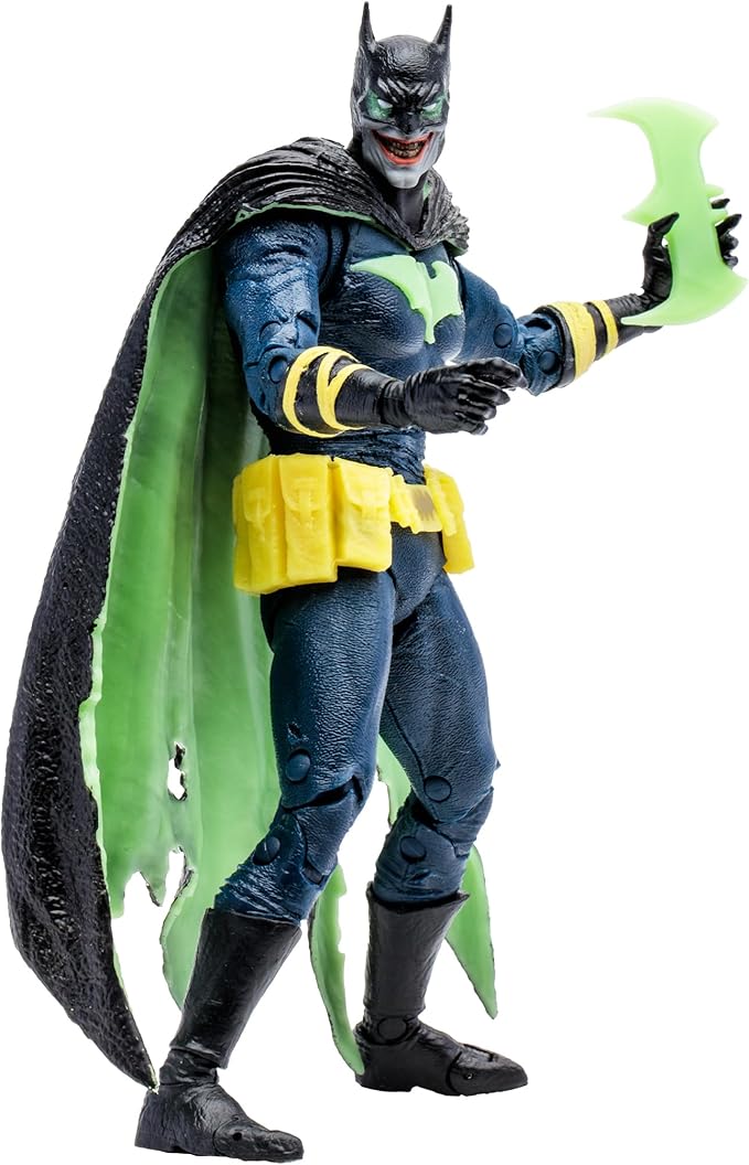 McFarlane Toys - DC Multiverse Batman of Earth -22 Infected Glow in The Dark Edition 7in Action Figure, Gold Label, Amazon Exclusive - Figurio