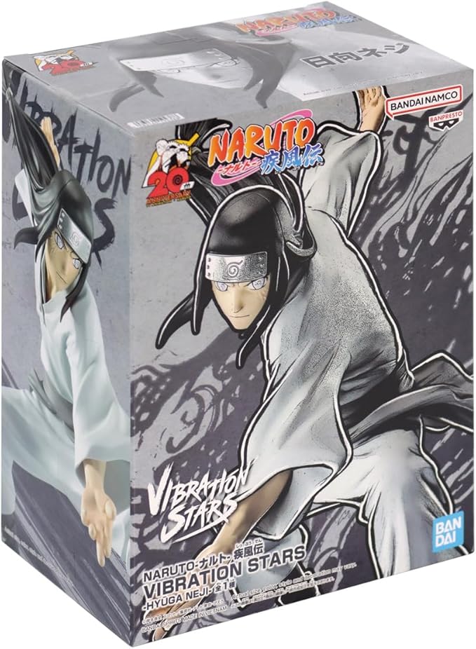 Banpresto - Naruto Shippuden - Hyuga Neji, Bandai Spirits Vibration Stars Figure - Figurio