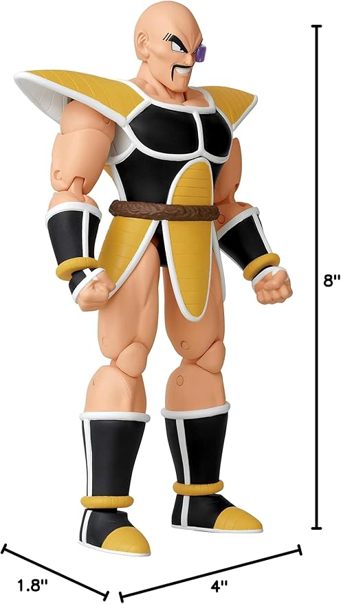 Dragon Stars Series - Dragon Ball Super - Nappa, 6.5" Action Figure - Figurio