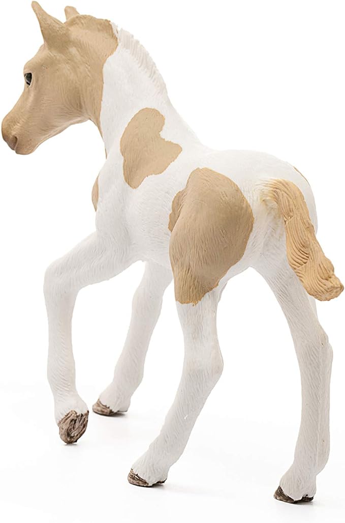 Schleich Horse Club, Realistic Horse Toys for Girls and Boys, Paint Horse Foal Spotted Horse Toy, Ages 5+ - Figurio