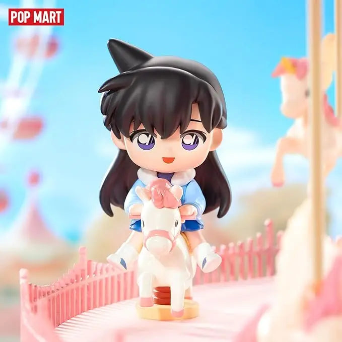 POP MART Detective Conan Case Closed Carnival Series Blind Box Figures, Random Design Mystery Toys for Modern Home Decor, Collectible Toy Set for Desk Accessories, Single Box - Figurio