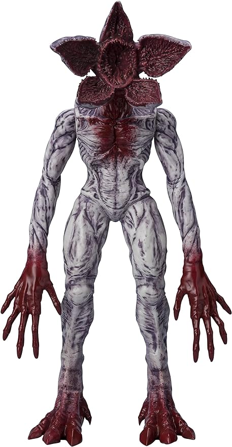 Bandai Namco - Stranger Things - Bloody Vecna, Demogorgon, Demodog, & Demobat Vinyl Figures 4-Pack Deal - Figurio