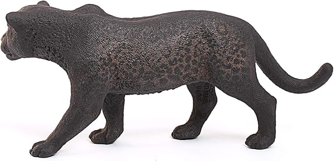 Schleich Wild Life Realistic Prowling Black Panther Figure - Jungle Animal Figure for Kids, Perfect Durable Toy for Fun and Imaginative Adventures, Gift for Boys and Girls Ages 3+ - Figurio