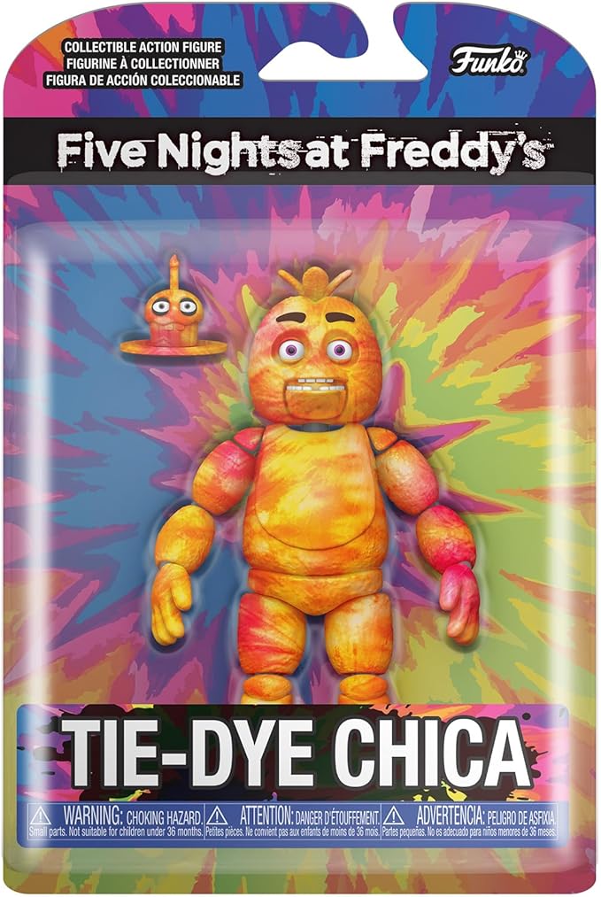 Funko Pop! Action Figure: Five Nights at Freddy's, Tie Dye- Chica - Figurio