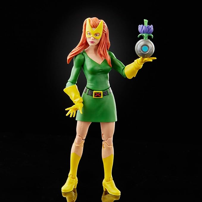 Marvel Hasbro Legends Series X-Men 6-inch Collectible Jean Grey Action Figure Toy, Premium Design and 3 Accessories, Ages 4 and Up - Figurio