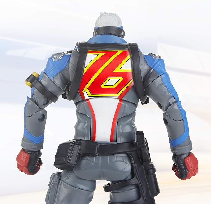 Hasbro Toys Overwatch Ultimates Series Soldier: 76 & Shrike (Ana) Skin Dual Pack 6" Collectible Action Figures - Figurio