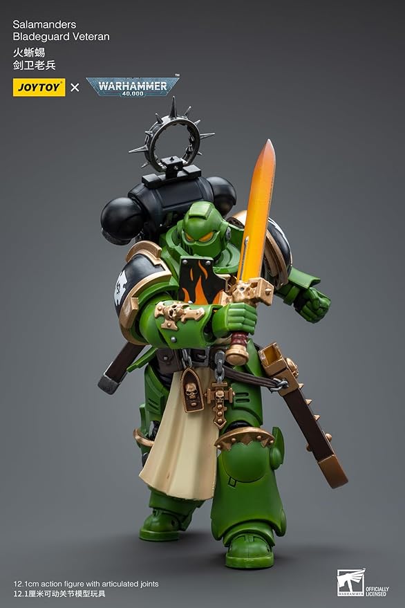 JOYTOY Salamanders Bladeguard Veteran - Figurio