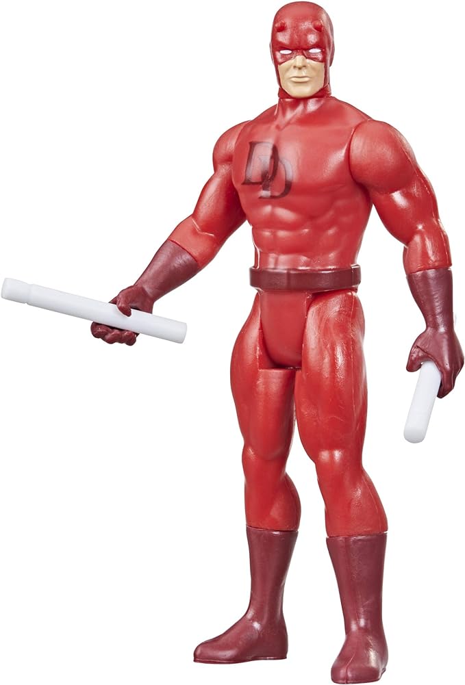 Marvel Hasbro Legends 3.75-inch Scale Retro 375 Collection Daredevil Action Figure Toy - Figurio