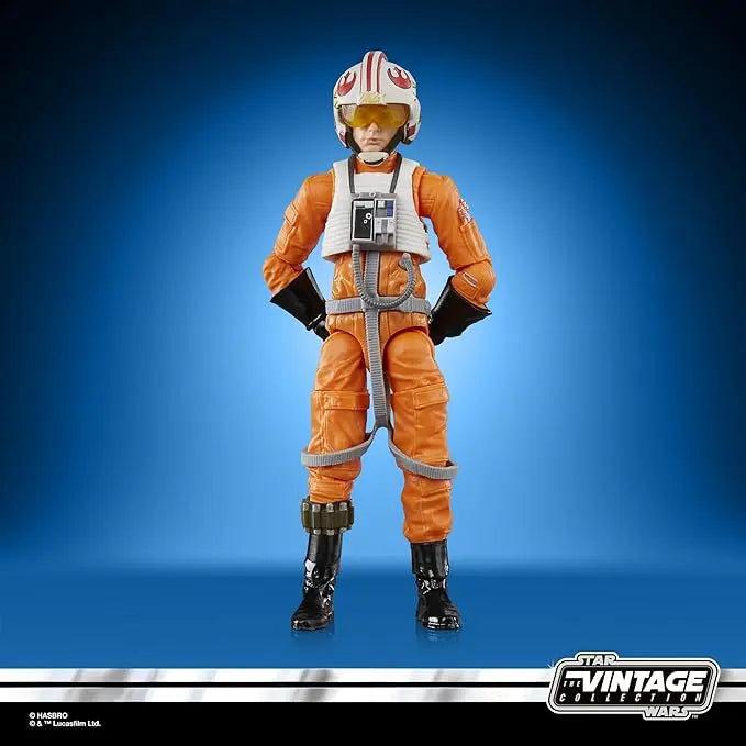 STAR WARS The Vintage Collection Luke Skywalker (X-Wing Pilot), A New Hope 3.75-Inch Collectible Action Figure - Figurio