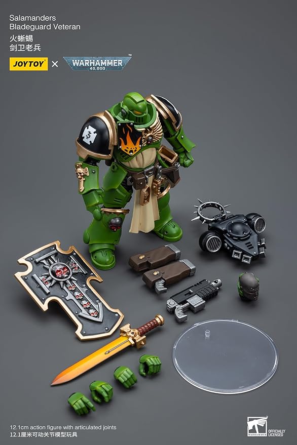 JOYTOY Salamanders Bladeguard Veteran - Figurio