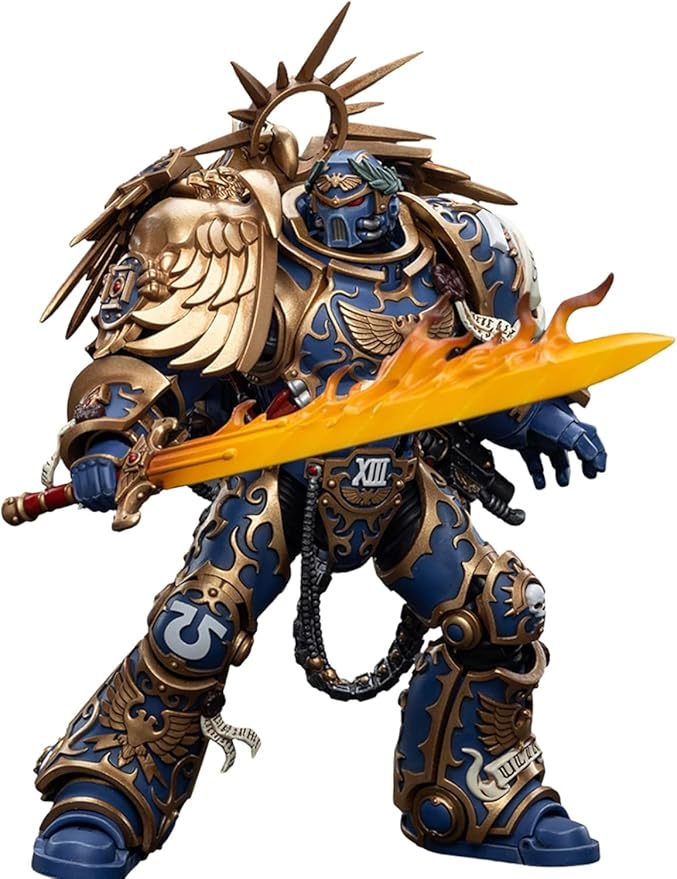 JOYTOY Warhammer 40,000 1/18 Action Figure 7.08-Inch Ultramarines Primarch Roboute Guilliman Collection Model Christmas Birthday Gift JT6342 - Figurio