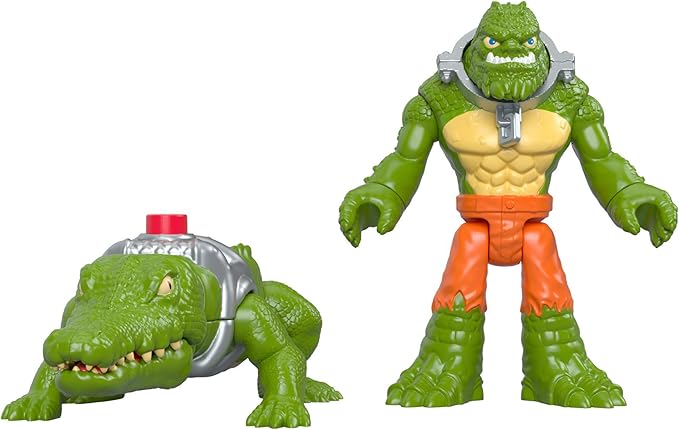 DC Super Friends Imaginext DC Super Friends, K Croc & Crocodile Pet - Figurio