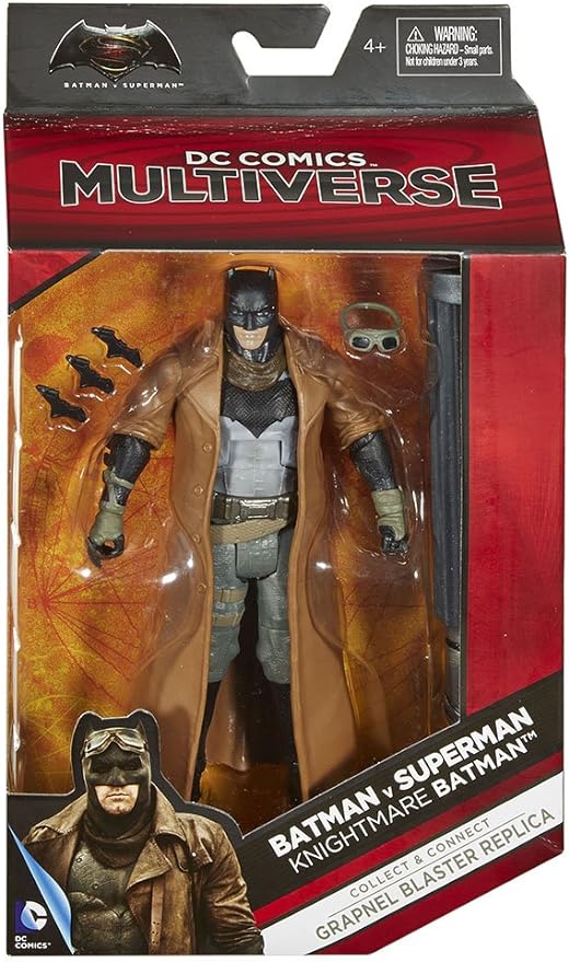 Batman v Superman: Dawn of Justice Multiverse Knightmare Batman (Apocalypse Flashback) Figure, 6 Inches - Figurio