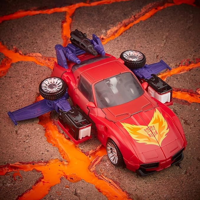 Transformers War for Cybertron Trilogy: Kingdom Deluxe Class Autobot Road Rage - Figurio