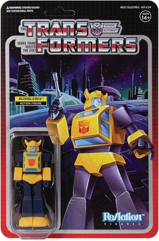 Super7 Transformers Bumblebee 3.75 in ReAction Figure - Figurio