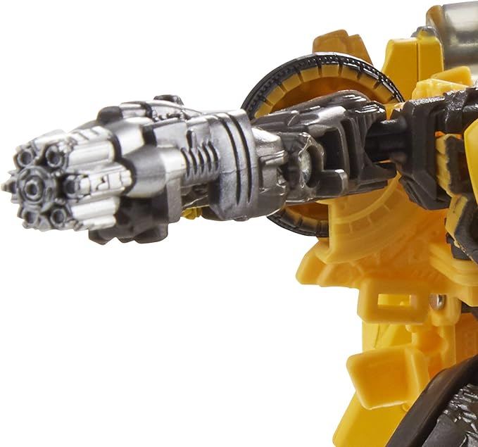 Transformers Toys Studio Series 70 Deluxe Class Bumblebee B-127 Action Figure - Ages 8 and Up, 4.5-inch, Yellow - Figurio