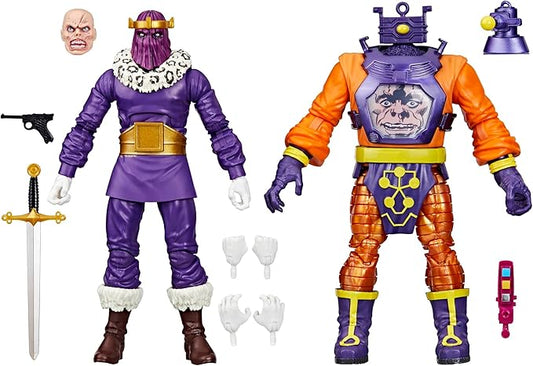 Marvel Legends Series Baron Zemo and Arnim Zola, Captain America Villains Comics Collectible 6-Inch Action Figures (Amazon Exclusive) - Figurio